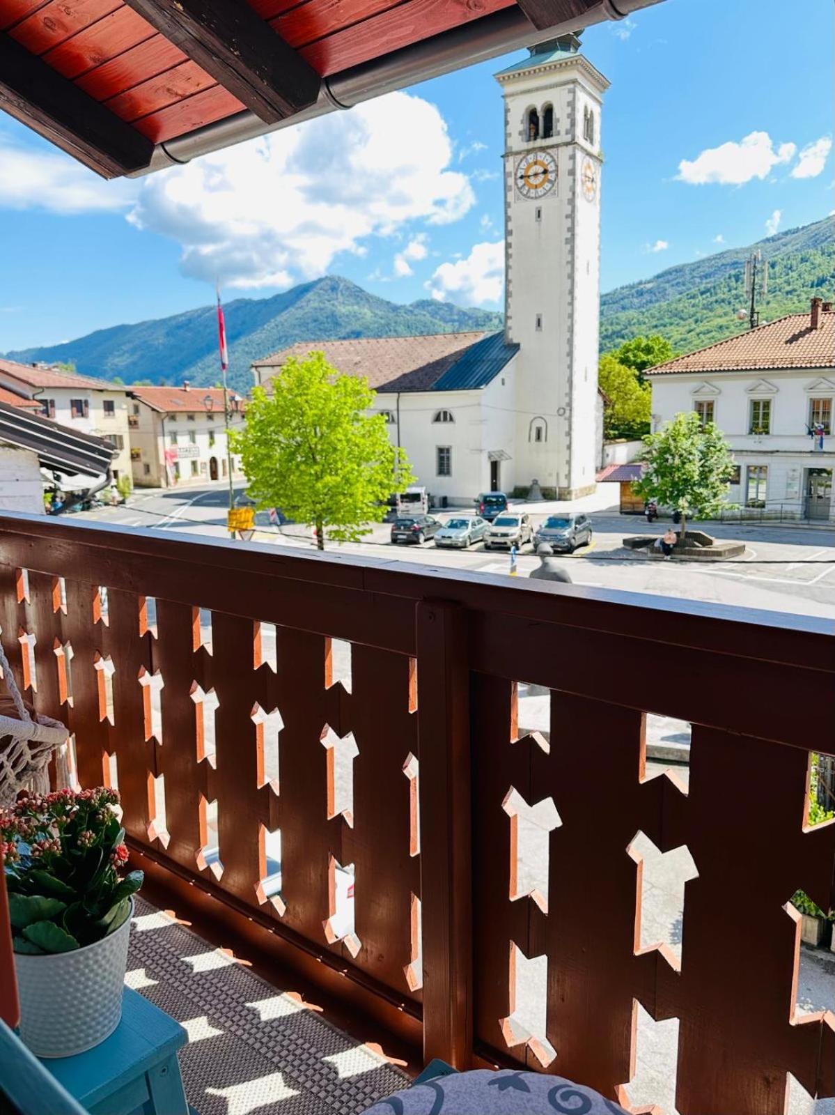 Hisa Rejmr With Private Parking Villa Kobarid Kültér fotó
