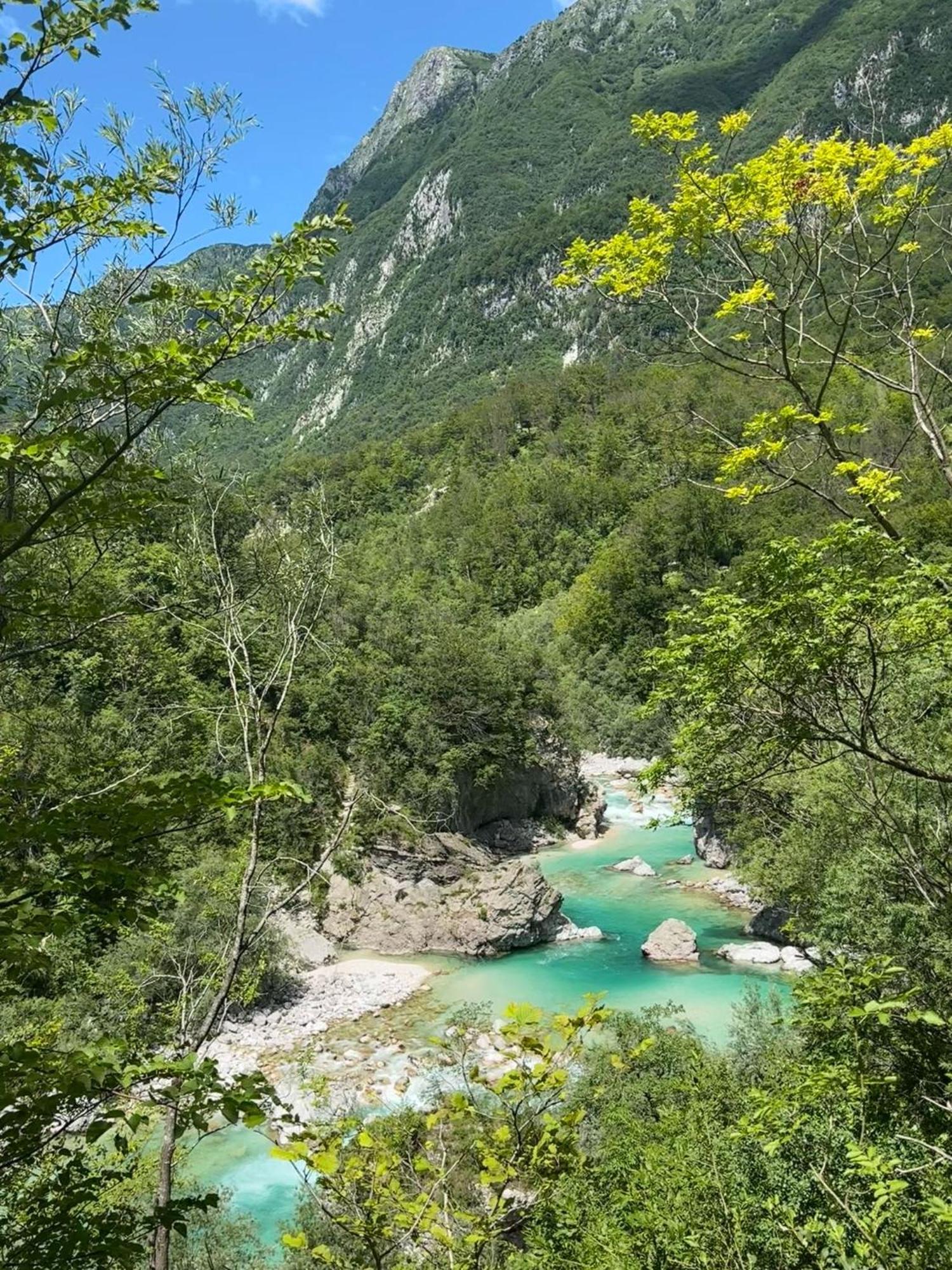 Hisa Rejmr With Private Parking Villa Kobarid Kültér fotó